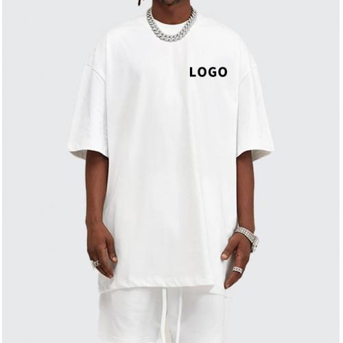 Fashionable Dropped Shoulder Multicolored T-Shirt Custom Logo Printed 100% Cotton Blank T-Shirt for Men Wholesale