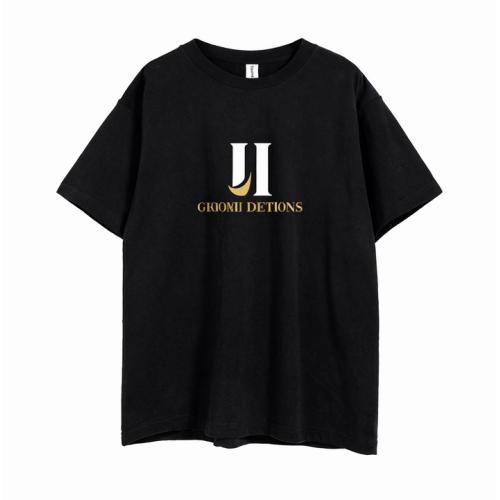 Wholesale Custom-sized Comfortable Pure Cotton Men's T-shirts, Multi-functional Retro T-shirts, Earthy Blank T-shirts